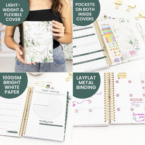 Updated Bloom Planner Eucalyptus